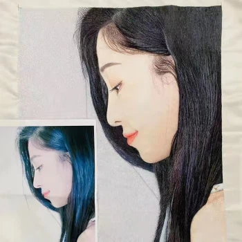 Prilagodba vezenih slika za portrete figura